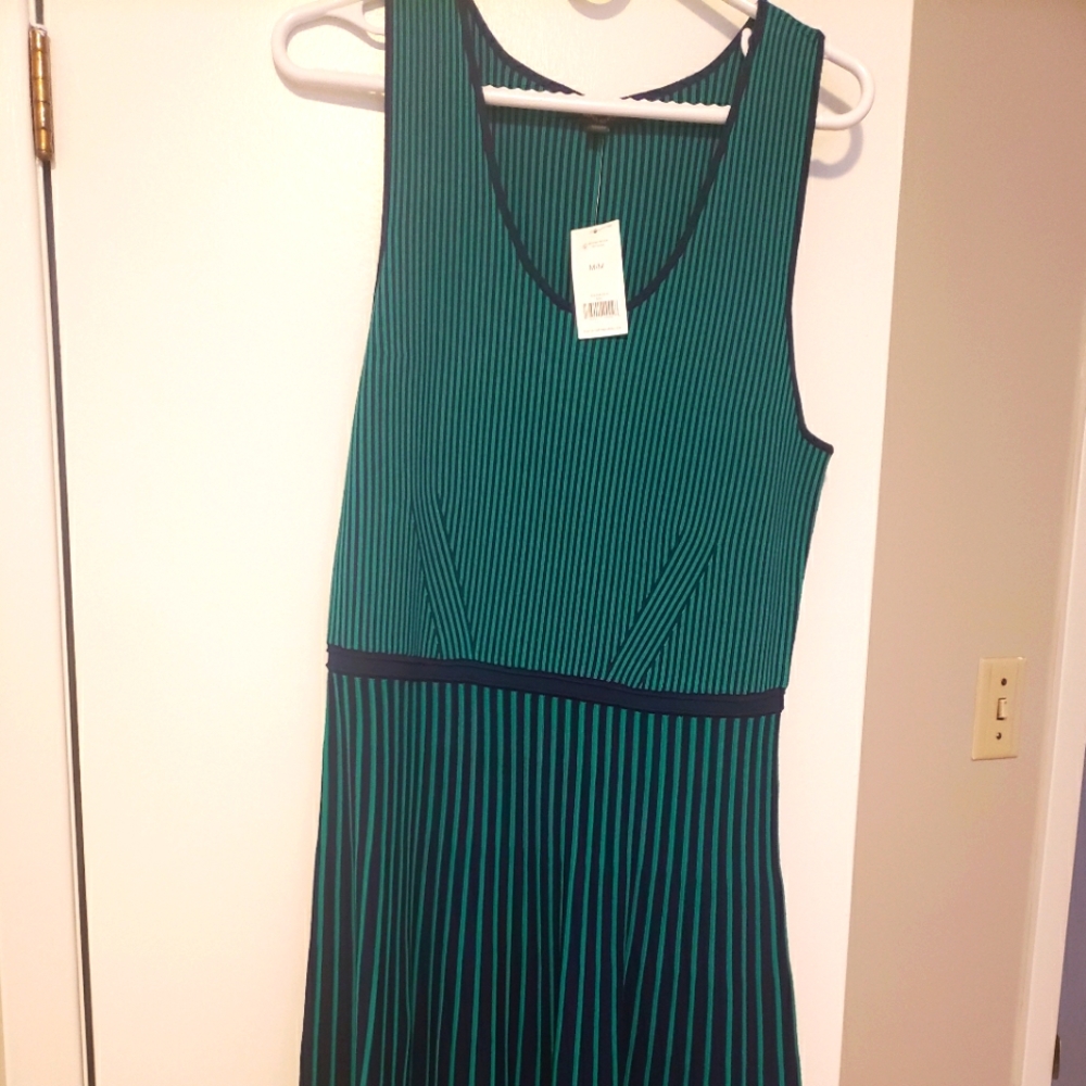 Banana Republic Striped Fit and Flare